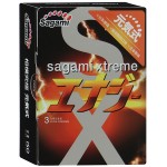 Презервативы Sagami Xtreme Energy с ароматом энергетика - 3 шт.