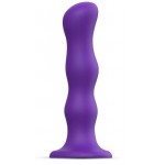 Фиолетовая насадка Strap-On-Me Dildo Geisha Balls size XL