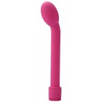 Ярко-розовый вибромассажер G-SPOT VIBRATOR - 21 см.