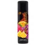 Разогревающий лубрикант Fun Flavors  4-in-1 Passion Punch с ароматом фруктов - 89 мл.