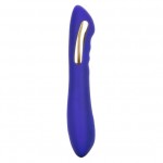 Фиолетовый вибратор с электростимуляцией Intimate E-Stimulator Petite Wand - 18,5 см.