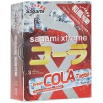 Ароматизированные презервативы Sagami Xtreme Cola  - 3 шт.